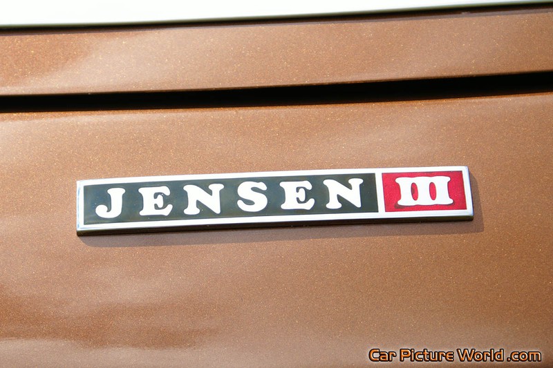 1973 Jensen Interceptor III Rear Badge