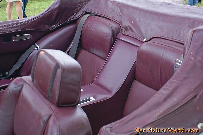 1975 Jensen Interceptor MKIII Convertible Seats
