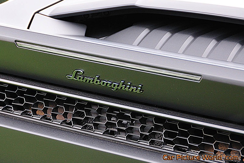 2015 Huracan LP 610-4 Rear Nameplate