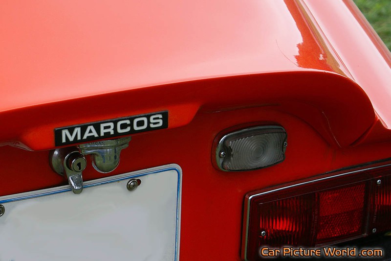 1972 Marcos 3 Litre GT-Rear Emblem