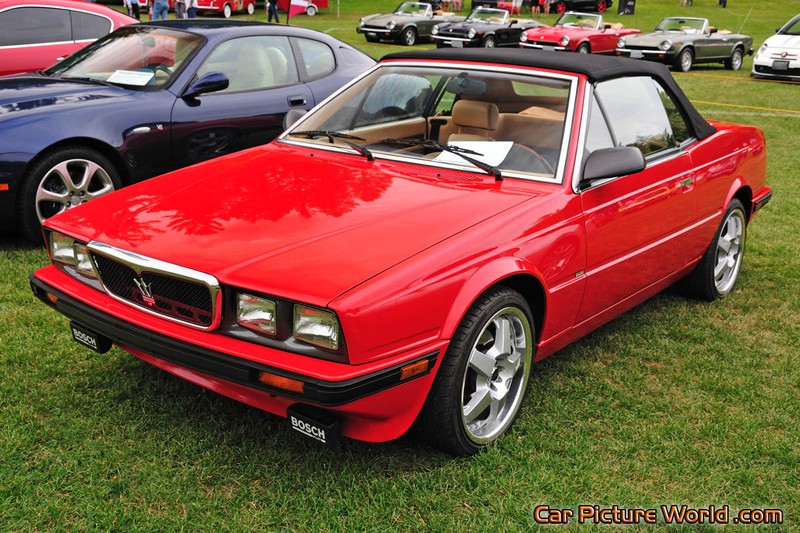 1989 Biturbo Spider Front Left