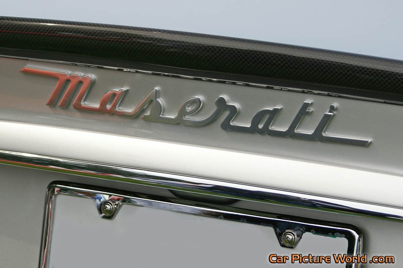 Maserati GranSport Rear Name Plate