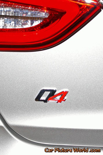2014 Quattroporte S Q4 Rear Emblem