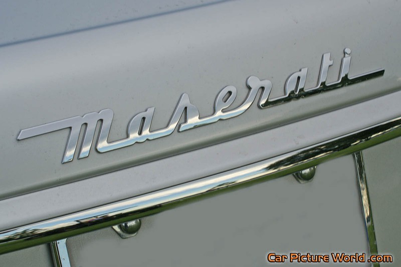 Maserati Quattroporte Rear Name Plate