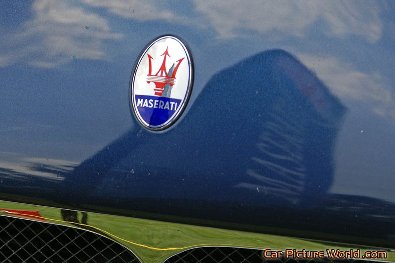 Maserati Spyder Front Emblem