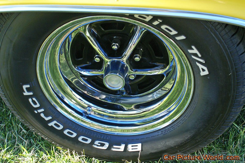 1967 GTX Wheel