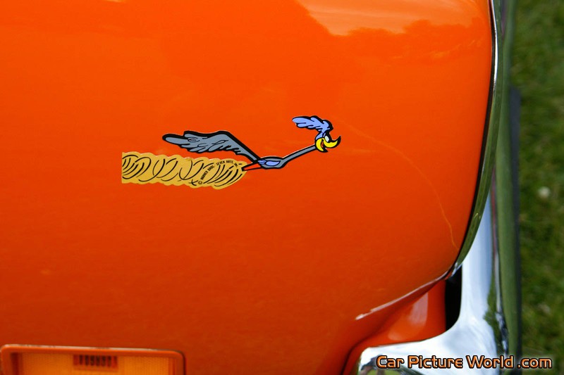 1970 440 6BBL Road Runner Front Fender Emblem