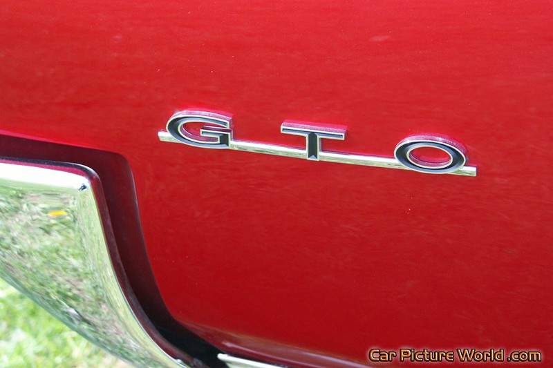 1966 GTO Rear Insignia