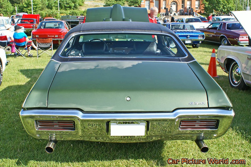 1968 Pontiac GTO Rear