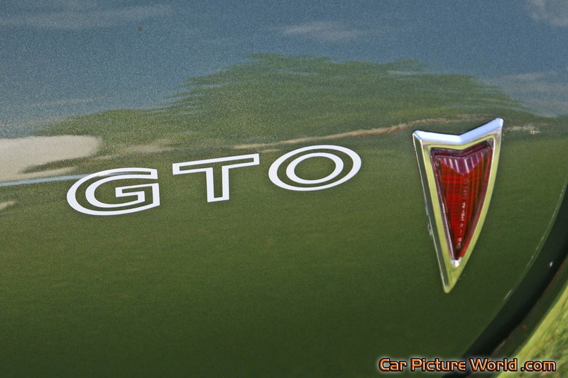 1968 Pontiac GTO Rear Fender Insignia