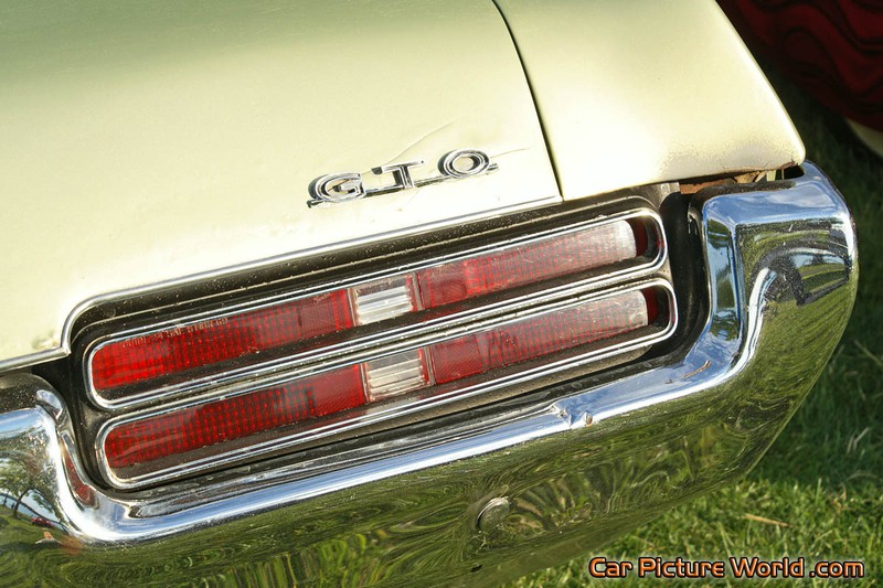 1969 Convertible GTO Tail Lights