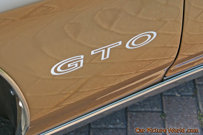 1970 Pontiac GTO Side Emblem