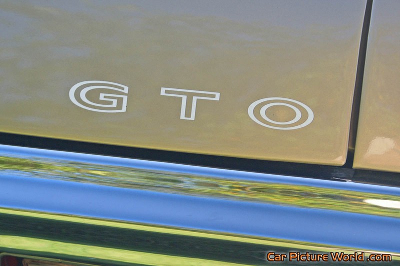 1970 Pontiac GTO Trunk Emblem