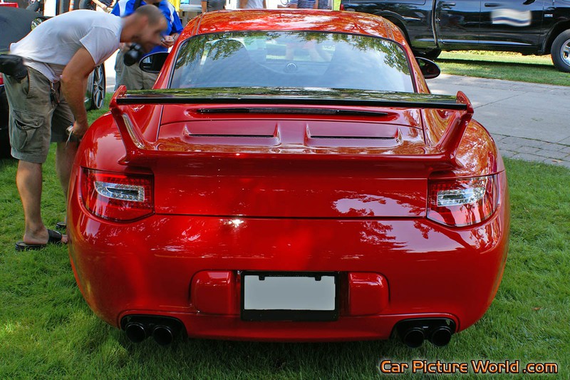 2012 Porsche 911 GTS Rear