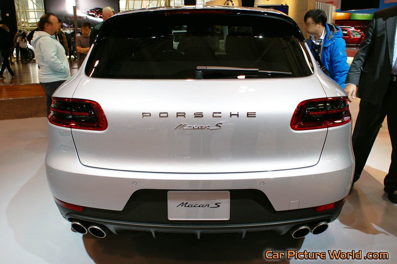 2014 Macan S Rear