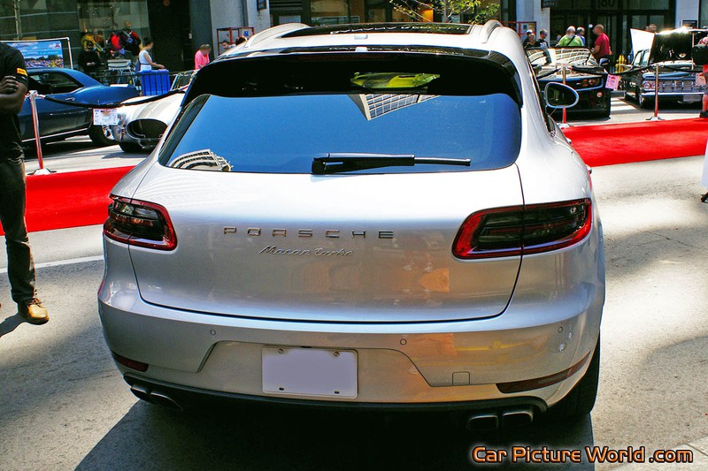 2014 Porsche Macan Turbo Rear