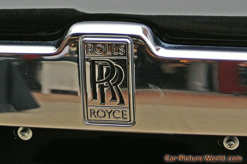 2011 Rolls Royce Ghost Rear Emblem