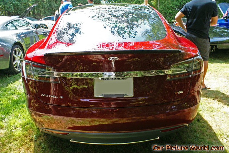 Model S P85 Rear